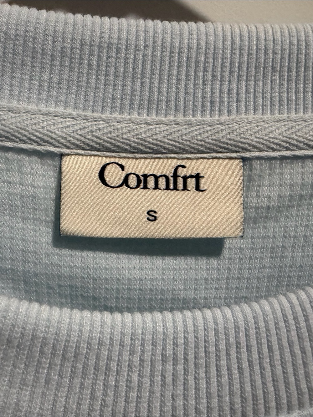 Comfrt Waffle Lounge Set - Powder Blue - Unisex S - Picture 4 of 8